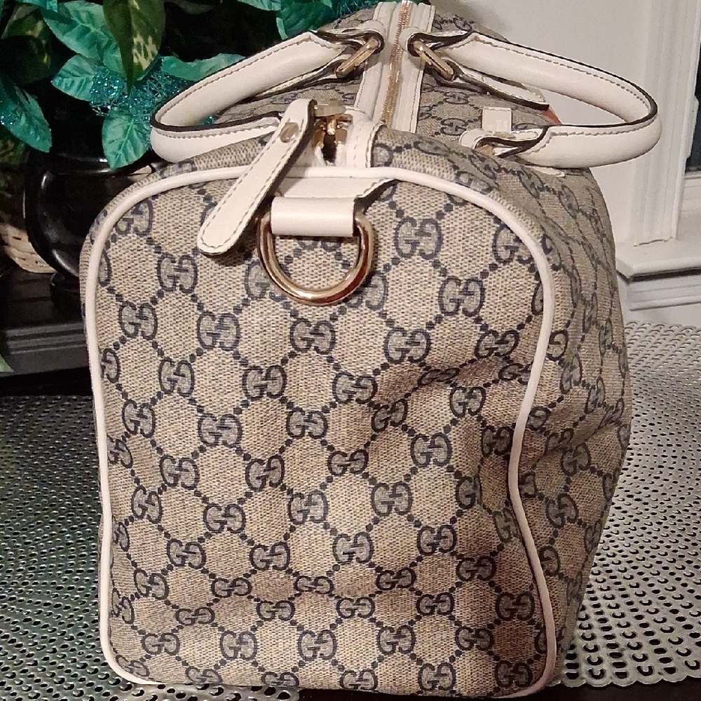 Gucci Vintage Boston Satchel Bag, EUC - Picture 2 of 7